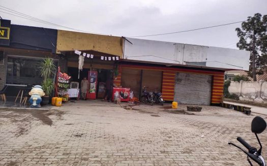 2 Shops for sale in Abu Haneefa Market Sector G-3 Hayatabad Peshawar