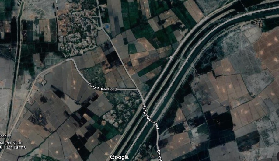 Land for sale on main bypass Bangul Dero near Ratodero Sindh